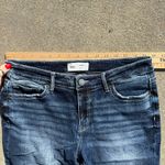 BKE Buckle  Gabby Size 29 Curvy Fit High Rise Crop Capri Blue Jeans ABK972 Photo 5