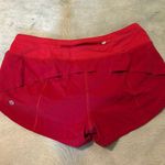 Lululemon red  shorts  Photo 1