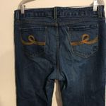 Seven7 Jeans Mediums Wash Bootcut Five Pocket Sz 14 GUC - Missing Button at Fly Photo 5