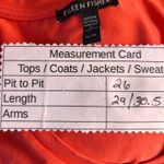 Eileen Fisher ‎ Womens Blouse Size XL Lyocell Fall Pumpkin Thanksgiving Holiday Photo 7