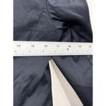 Theory  Nana Blazer Womens 8‎ Navy Pinstripe Single Button Single Breasted Jacket Photo 8