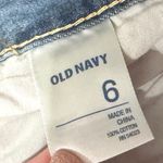 Old Navy  Denim Jean Slim Maxi Skirt Blue Wash Front Slit Womens 6 Small NEW NWT Photo 3