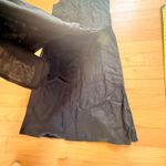 Valerie Stevens NOWT  Pure Linen Black Sleeveless Midi Dress Size 8 Photo 5