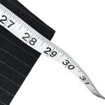 Briggs New York Black Dress Pants White Stripe Design Women’s Size Large 12 Fit! Photo 3