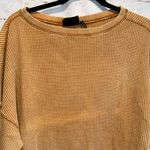 Urban Outfitters Out From Under Sweater Womens Small Brown Cropped Drop Sleeve Photo 1