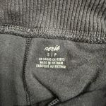 Aerie Black fleece Joggers Relaxed Fit Photo 2
