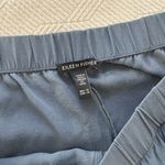 Eileen Fisher Silk Georgette Crepe Wide Leg Blue Pant Women’s 1X Size 20 Photo 4