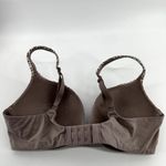 Victoria's Secret  Body By Victoria Push Up Bra Floral Lace Leopard Brown 34D Photo 2