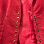 Live a Little Red Leather Jacket Photo 2