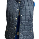 Croft & Barrow  Blue & White Dot Vest Large‎ Photo 0