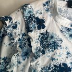 Universal Standard x Erdem Kalina Short Sleeve Ruffle Shirt Photo 5