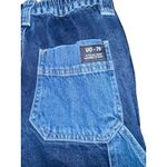 Urban Outfitters Denim Cargo Pants Jean Women 25 Wide Leg High Waist Color Block Photo 7