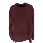 J. Jill Vintage Corduroy Shirt Jacket 100% Cotton Cranberry Purple Oversized XL Photo 3
