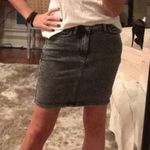 ASOS Black Denim Mini Skirt Photo 0