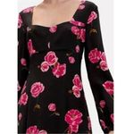 Intermix  Dresses Bernice 100% silk Floral Dress in size 4 Photo 3