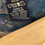 Denim & Co  Denim Floral Ruffle Jacket Size 1X Photo 5