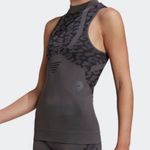 Adidas NEW  By Stella McCartney True Purpose Animal Print Mesh-Back Active Tank Photo 1