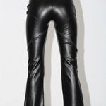 Revice Denim NWT Revice Venus flares supernova faux leather pants black size 26 Photo 2