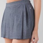 Lululemon  City Skort Gray Zip Pockets Pleated Shorts - Sz 6 🧡🎀 Photo 0