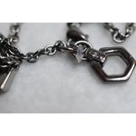 Source Unknown Minimalist Casual Silver Tone Metal Link Chain Single Layer Chic Necklace Photo 3