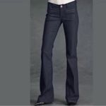 CAbi Farrah Flare Wide Leg Trouser Jeans – Size 6 – Dark Wash Photo 1