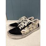 Vans Women's Old Skool Ditsy Floral True White Canvas Suede shoes Size 5.5M Photo 1