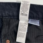 Lucky Brand Jeans Size 4 27 Black Bridgette Skinny Western Fringe Raw Hem Denim Photo 6