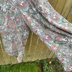 Cupcakes and Cashmere Gale Paisley Cropped Jumpsuit Sz S Photo 3