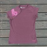 Burton Vintage Y2K Purple w/ Pink Graphic Short Sleeve Top Photo 0