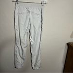 Athleta  Trekkie Belted Birch Grey Hike Ripstop Outdoor Nylon Blend Pants Photo 10