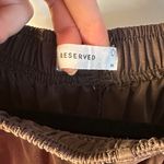 Reserved  Women's Brown Flowy Shorts S-M Photo 4