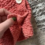 J Jill Sweater Womens Small S Coral Boat Neck Chunky Open Knit 3/4 Sleeve Tunic Pink Photo 2