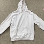 White Hoodie Size M Photo 0