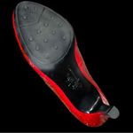 Life Stride  red re vamped for Halloween sparkling twisted horned devil heels. Photo 8