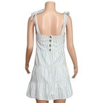 Sézane Anne Swiss Dots Striped Dress, Blue/White, FR36/US4 Photo 10