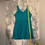 Metaphor  Teal Sleeveless Dress Photo 5
