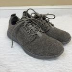 Earth Scenic Quartz Dark Gray Lace Up Fabric Sneakers Size 6 Photo 1