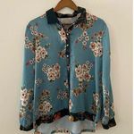 Anthropologie NWT  Aldomartins M $140 Dormir Floral Sleep Shirt Buttondown Photo 0