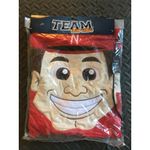 NWT Nebraska Cornhuskers Fabrique Innovations NCAA Mascot Backpack Cinch Bag Red Photo 1