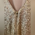 Dress the Population  Lolita Gold Sequin Mini Dress Size S Photo 6