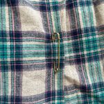 Vintage Pete Plaid Wool Midi Skirt Tartan Winter Fall Preppy Size Small Photo 1