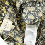 Sézane  Jenny Jumpsuit, Black Yellow Blossoms, FR34/US2 Photo 13