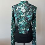 Tri Sirena Multisport Cycling Running Long Sleeve Jersey Top Women's Large Blue Photo 7