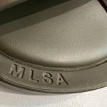 Melissa  MLSA Dark Brown Seamless Beach Slides Size 6 Euro 37 Photo 5