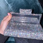 Edie Parker Star Glitter Clutch Silver Photo 3