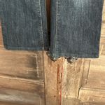 Earl Jeans Rhinestone Jeweled Pockets Size 7 Rodeo Bling‎ Jeans Boho Boot Cut Blue Photo 3