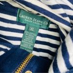 Vintage Lauren jeans co Ralph Lauren zip up hoodie sweater size xl cotton Blue Photo 4