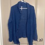 Free People  I'll‎ Be Around Fringe Cardigan XS Photo 1