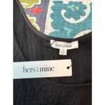 Hers & Mine Smocked Bubble Ballet Black Mini Dress Size: Small New with Tags Photo 4