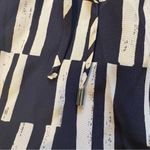 Vince . Block Print Cap Sleeve Dress, Coastal/Neutral, Sz XXS Photo 14